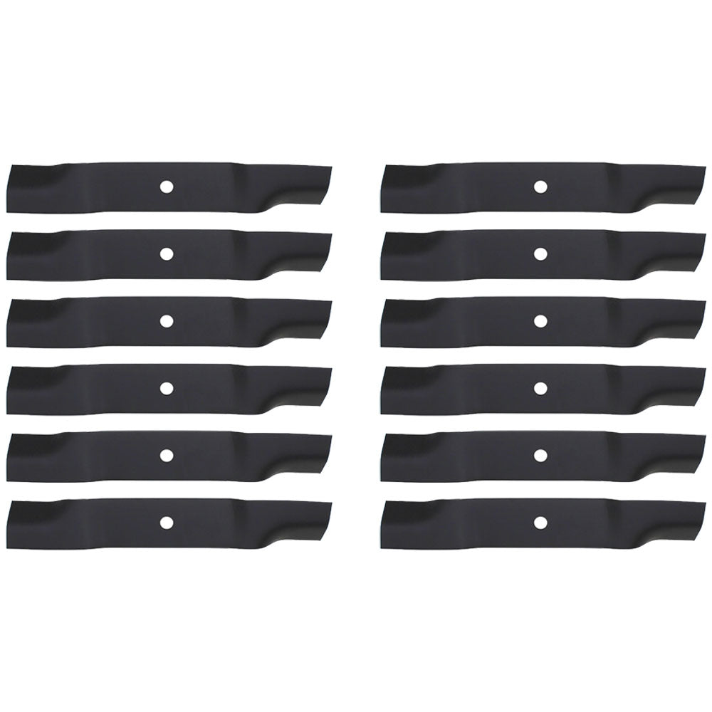 Qty 12: High Lift Mower Blade Fits Lesco Replaces 705337