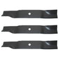 3PK High Lift Mower Blades Fits Cub Cadet Enforcer 54 M54 Tank Z-Force Pro 54"