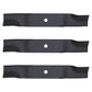 Oregon 98-091 Set of 3 Mower Blades, 19" Fits Cub Cadet