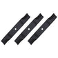 Oregon 98-091 Set of 3 Mower Blades, 19" Fits Cub Cadet
