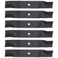 6PK High Lift Lawn Mower Blades for M54 54 Z-Force Fits Cub Cadet 942-04416,