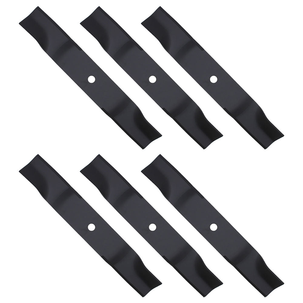Qty 6: High Lift Mower Blade Fits Oregon Replaces 596-351