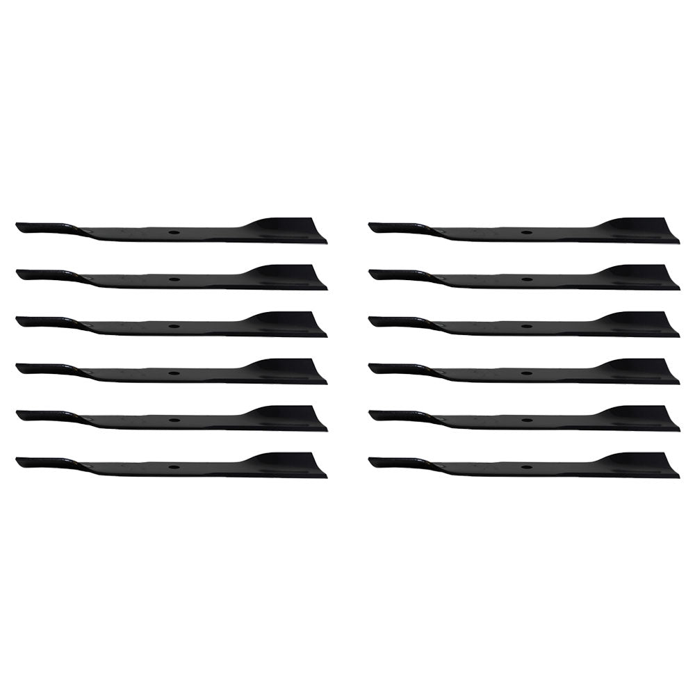 Qty 12: High Lift Mower Blade Fits Dixie Chopper Replaces 30227-52X