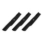 Qty 3: High Lift Mower Blade Fits DIXIE