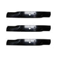 3PK Oregon G6 Fits Gator Blades for Hustler 52" Raptor 795526 603995 783753