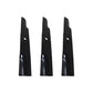 6 Blades for Hustler 603995 783753 795526 Z models Raptor Fastrak 52" Deck