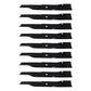 Qty 9: High Lift Mower Blade Fits Hustler Replaces 603995