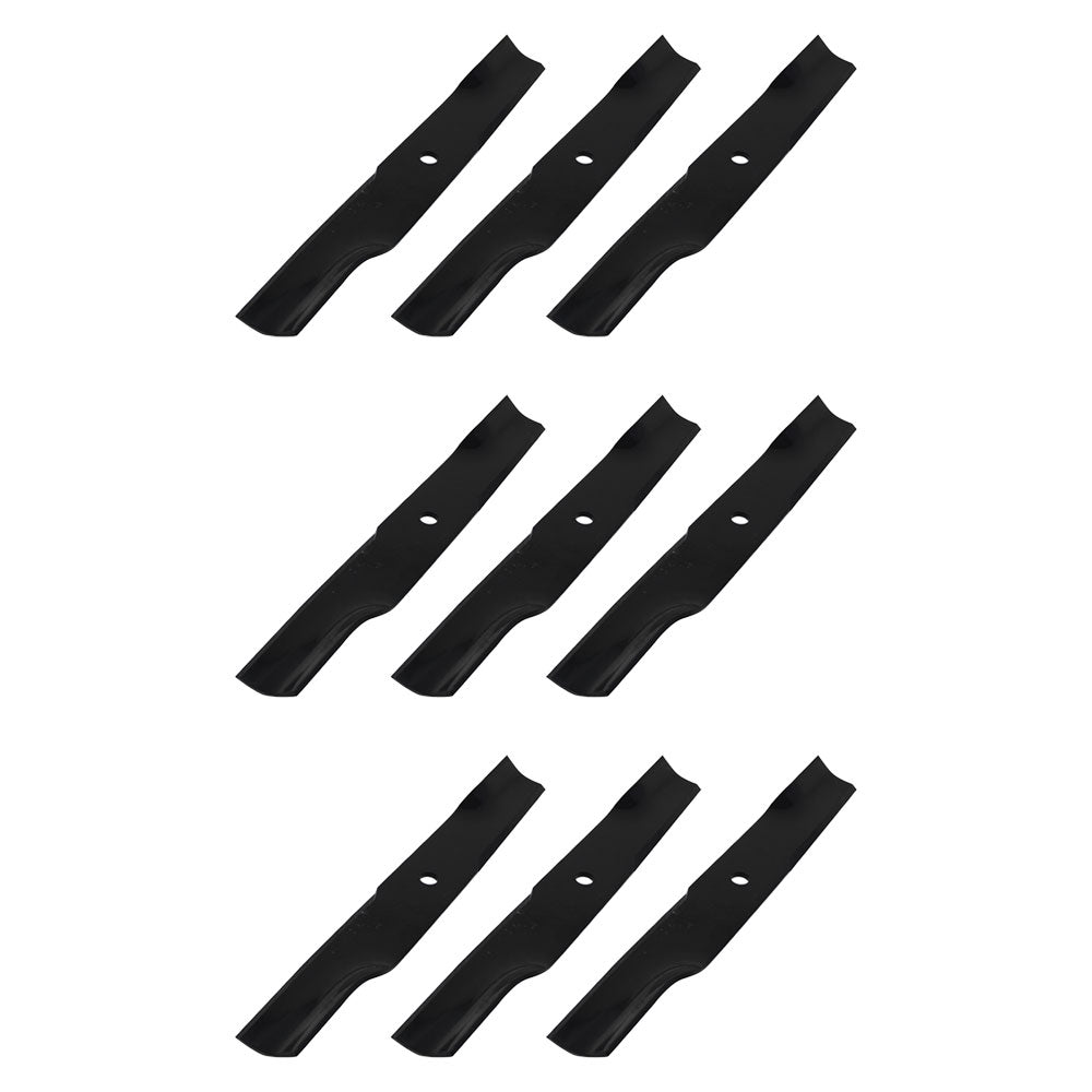 Qty 9: High Lift Mower Blade Fits DIXIE