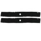AM141040 Set of (2) Mulching Mower Blades Fits John Deere 38" Cut Mowers