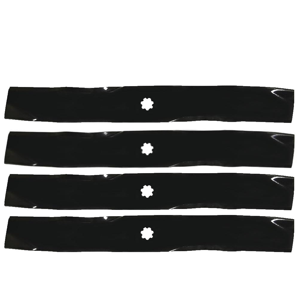 Qty 4: Mulching Blade
 Fits Sabre Replaces AM137325