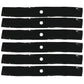 (6) Pack of Blades M112991 Fits John Deere 38" Cut Mowers GT225 GT235 GT235E
