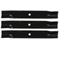 Qty 3: High-Lift Blade Fits Exmark Replaces 103-1578