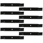 Qty 9: High-Lift Blade Fits Bobcat Replaces 112111-02