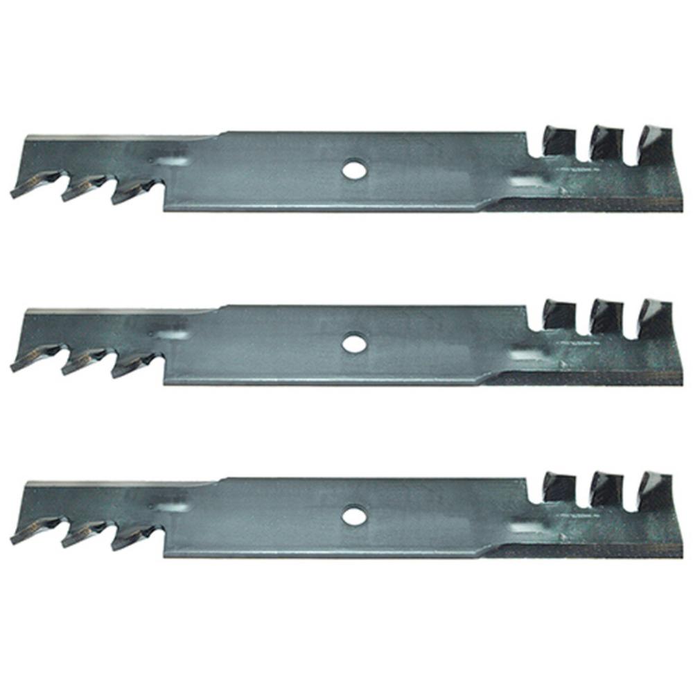TCU29299 Mulching Mower Blades TCU35392 Fits John Deere Mower Models: Several
