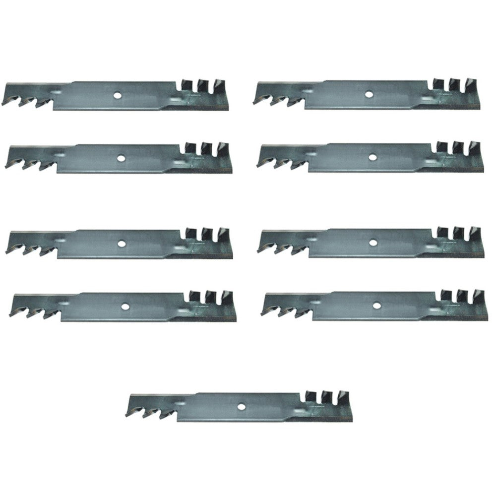 Qty 9: Heavy Duty Toothed Mulching Blade Fits Toro Replaces 107-3192