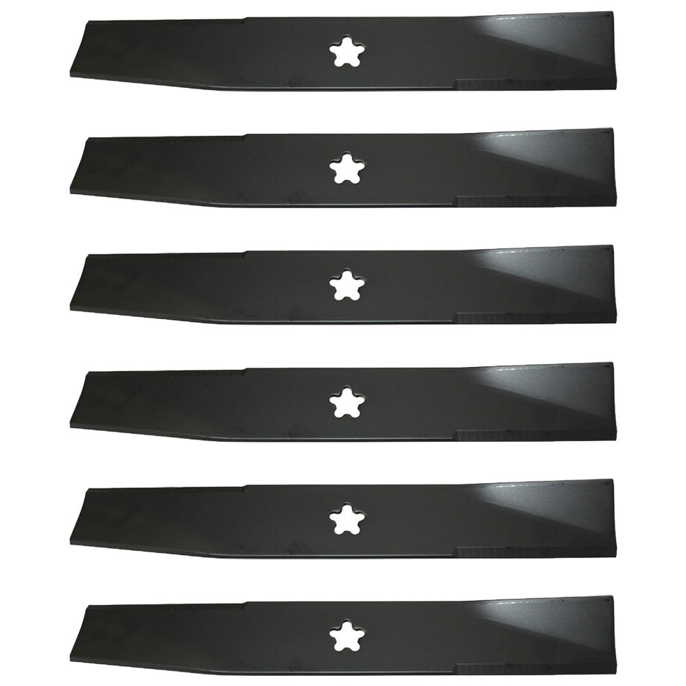 Qty. 6: Heavy Duty Blades Fits Husqvarna Replaces 532 15 24-43