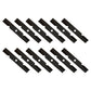 Qty. 12: Notched Mower Blade  Fits Toro Replaces 109-6872