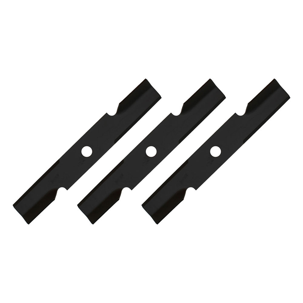 (3) High Lift Mower Blades Fits Exmark Zero Turn Mower 48" Deck Repl. 103-6401-S