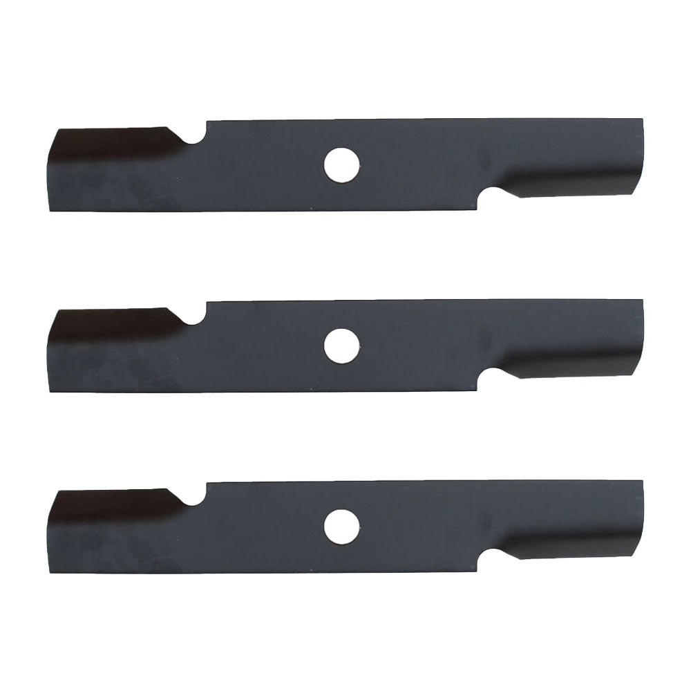 (3) High Lift Mower Blades Fits Exmark Zero Turn Mower 48" Deck Repl. 103-6401-S
