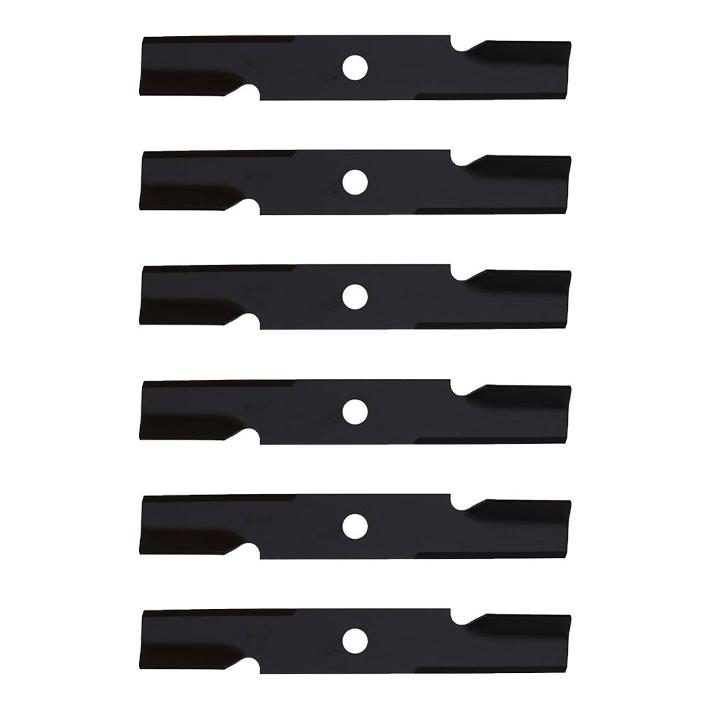 LAB50-0315_x6 - Qty. 6: Notched Mower Blade