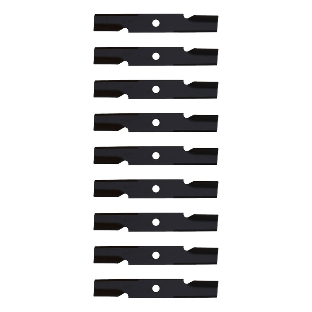 (9) High Lift Mower Blades Fits Exmark Zero Turn Mower 48" Deck Repl. 103-6401-S