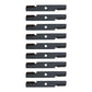 (9) High Lift Mower Blades Fits Exmark Zero Turn Mower 48" Deck Repl. 103-6401-S