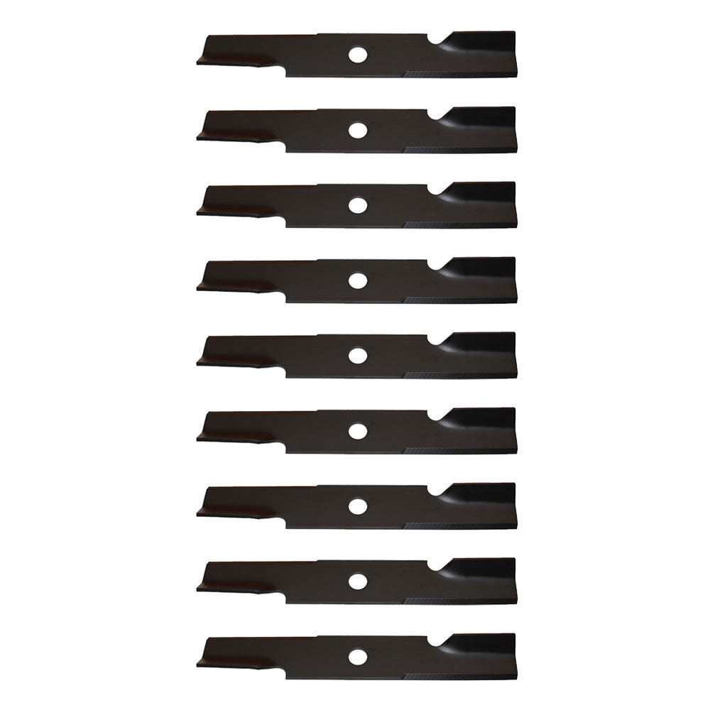Qty. 9: Notched Mower Blade  Fits Toro Replaces 109-6872