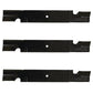 Set of 3 Oregon Extreme High-Lift Blades Fits Woods F Series D6118T D6121T 61"