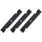 (3) Mower Deck Blades Fits Exmark Lazer Z CT Lazer Z Hp Metro 5 Speed Metro H