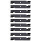 Oregon 91-180 Fits Exmark Blade Set of 9 for 48 Cut 403060"