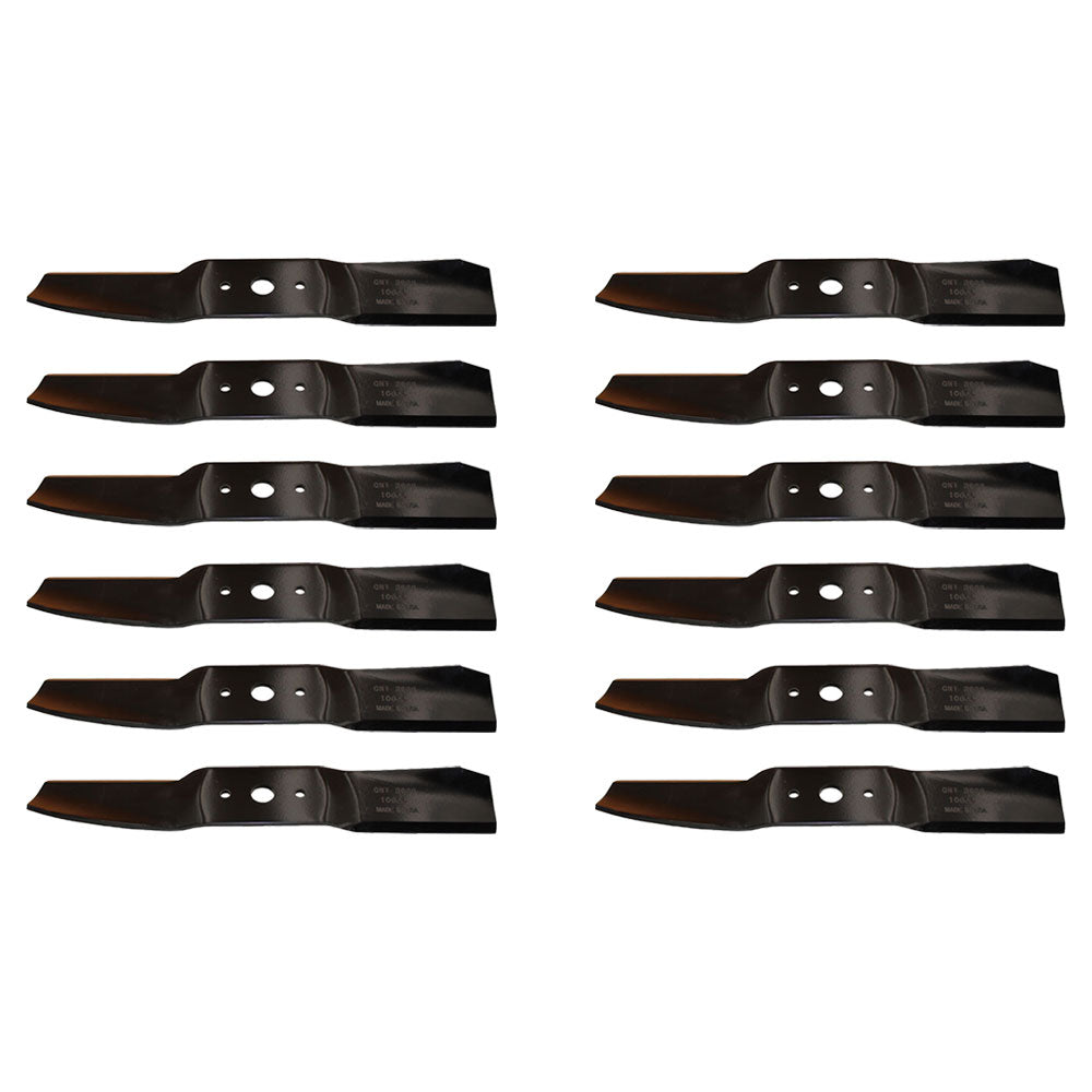 Qty 12: Mower Blade  Fits White Replaces 742-3036