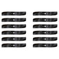 Qty 12: Mower Blade  Fits White Replaces 742-3036
