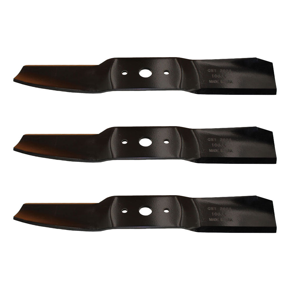 3 Pk. Replacement Blades Fits Cub Cadet 759-3939 Fits MTD 742-3036