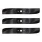 Set of 3 Mower Blade Fits Cub Cadet GT2186 GT2544 208 209 2518 759-3939