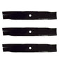 3PK Lawn Mower Blades Fits Ferris 48" 5020843 1520843