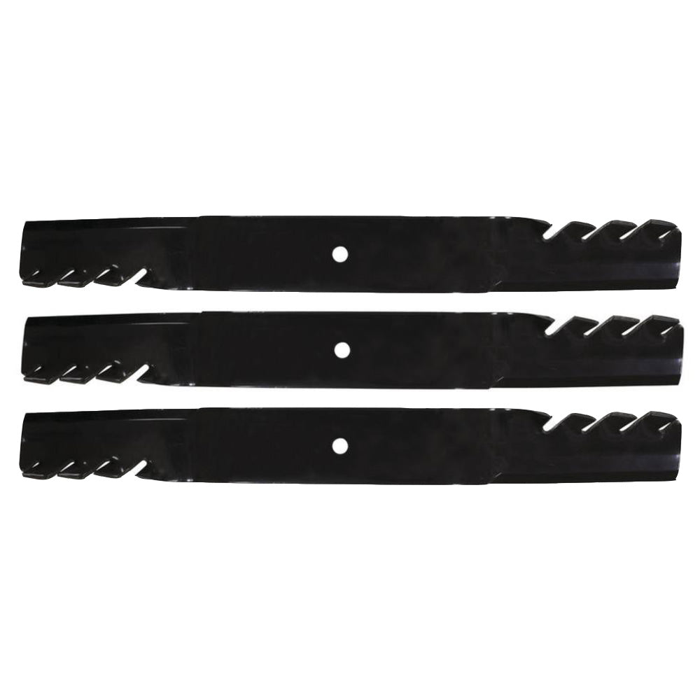 (3) Replacement Toothed Blades 107-0214-03 Fits Toro 3320, 3280-D, 4000-D, 7200