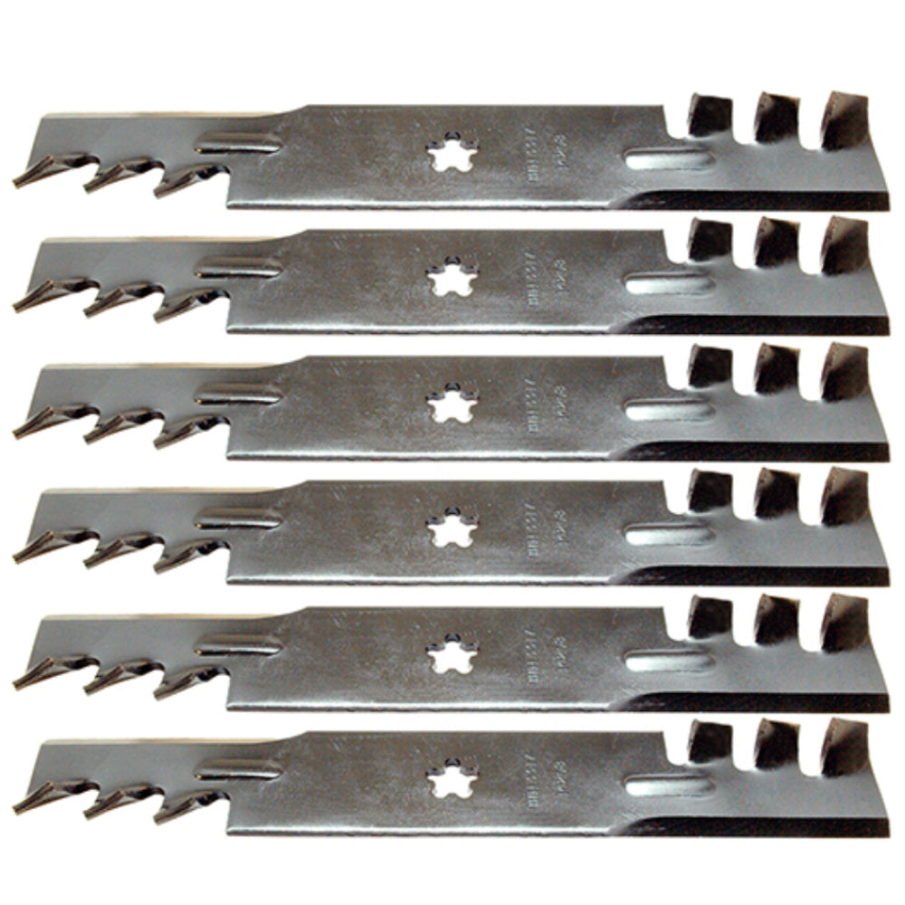 6PK Mulching Blade Fits Husqvarna 522037401 539113425 53911342529 Dixon 57529640