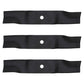 Qty 3: High-Lift Mower Blade Fits MTD Replaces 02005017