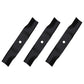 3 Pk Blades Fits Cub Cadet Tank Mower 48" 01005336 02005017 94204417 Z-Force