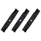3pk Mower Blades Fits Cub Cadet 02005017 1005336 Z-Force S 48 Fits MTD Pro Z