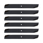 6PK Oregon G5 Fits Gator Blades for 61" Fits Woods 320242 70134 70142 596-346
