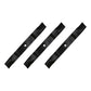 Qty 3: Standard Lift Mower Blade Fits Dixie Chopper Replaces 30227-60