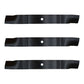 Qty 3: Standard Lift Mower Blade Fits Gravely Replaces 09081200