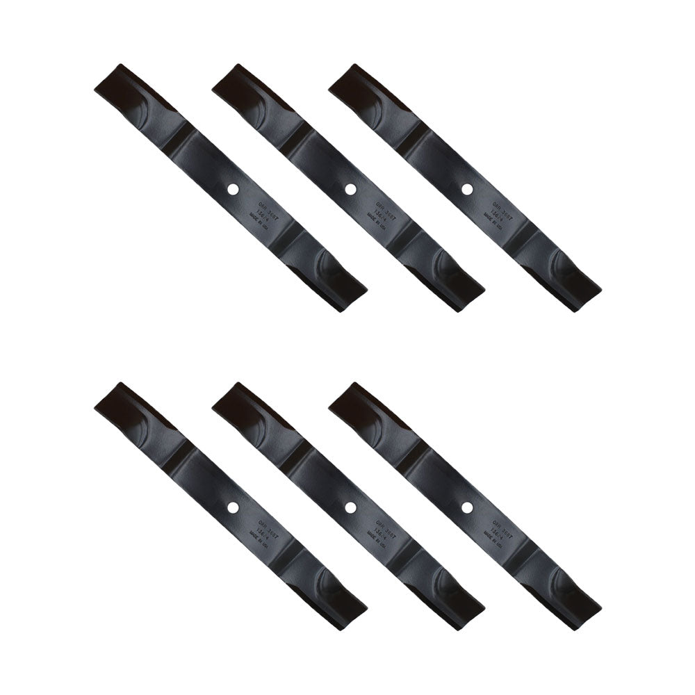 Qty 6: Standard Lift Mower Blade Fits Hustler Replaces 602771