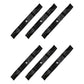 Qty 6: Standard Lift Mower Blade Fits Dixon Replaces 12421
