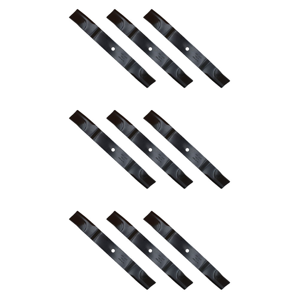 Qty 9: Standard Lift Mower Blade Fits Hustler Replaces 602771