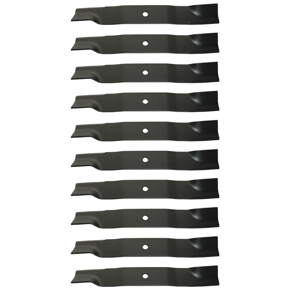 Qty 10: Non-Notched Mower Blade Fits Gravely Replaces 03253800