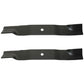 Qty 2: Non-Notched Mower Blade Fits Bobcat Replaces 11211-02