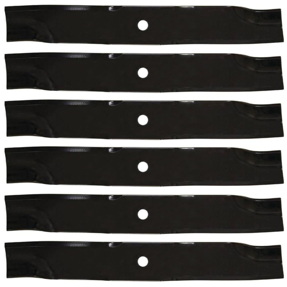 Qty 6: Non-Notched Mower Blade Fits Bad Boy Replaces 50-2205