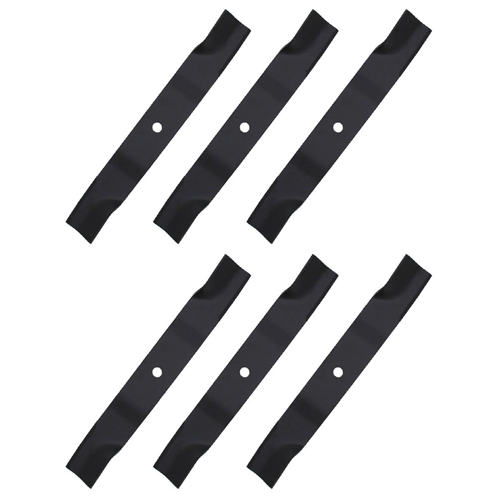 Qty 6: Non-Notched Mower Blade Fits Scag Replaces 50-2205